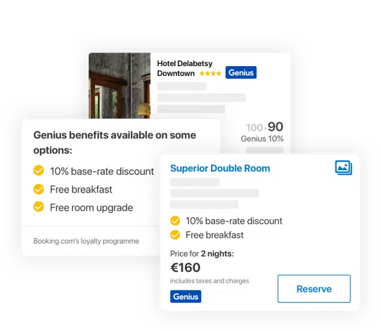 get incredible discount on booking.com