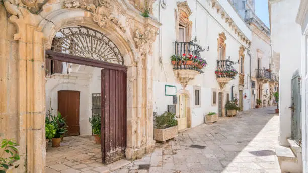 Medieval lanes in Locorotondo