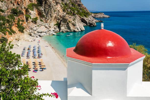 Kyra panagia - view from the church