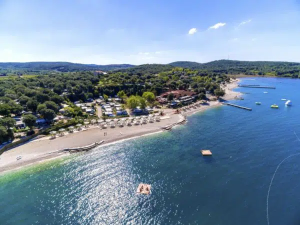 Val Saline beach near Rovinj