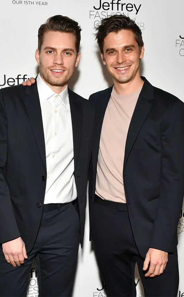 Queer Eye's Antoni Porowski with his ex boy friend