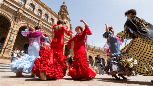 Spain travel quotes - Flamenco dancers in Sevilla