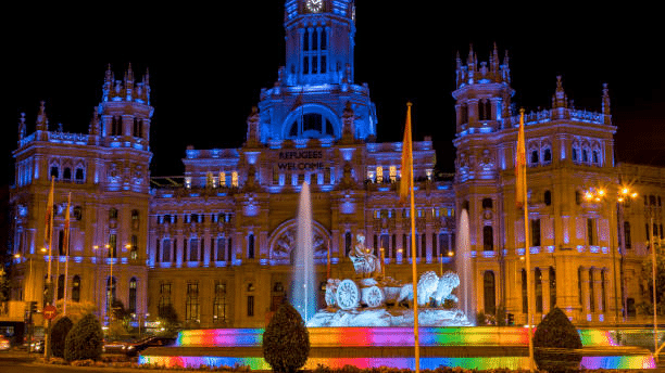 The guide to gay Madrid -Plaza de Cibeles