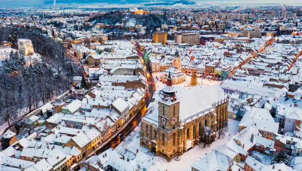 Top European places to visit in January - Brasov