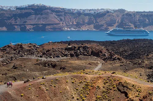 Top things to do and to see on Santorini - Nea Kameni