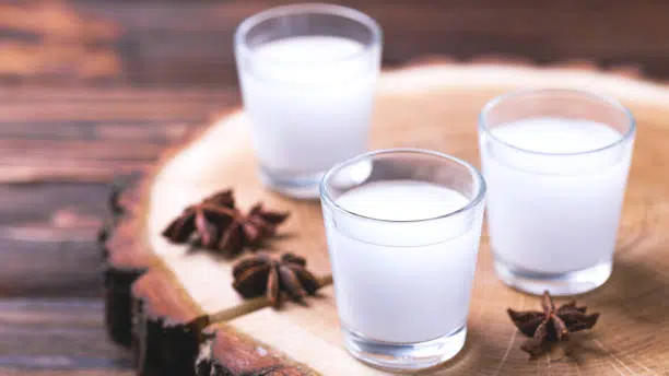 Shots of Ouzo