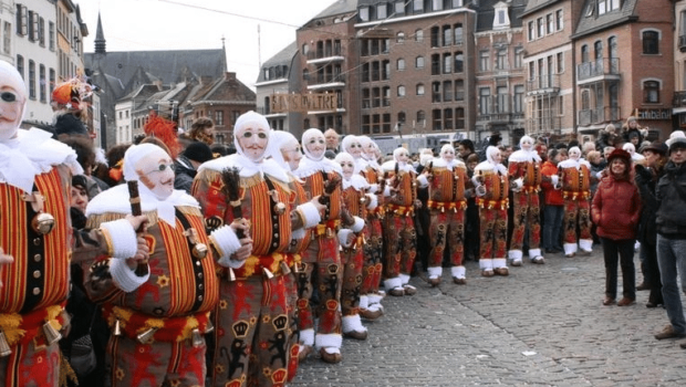 The finest carnivals in Europe - Binche Carnival