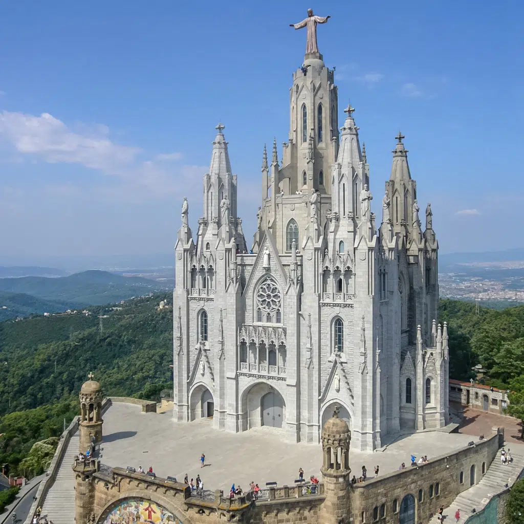 Tibidabo mountain & Amusement Park