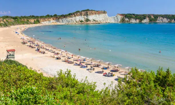 Top beaches in Ionian islands - Gerakas beach