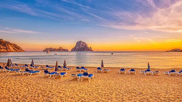 Sunsets on Ibiza