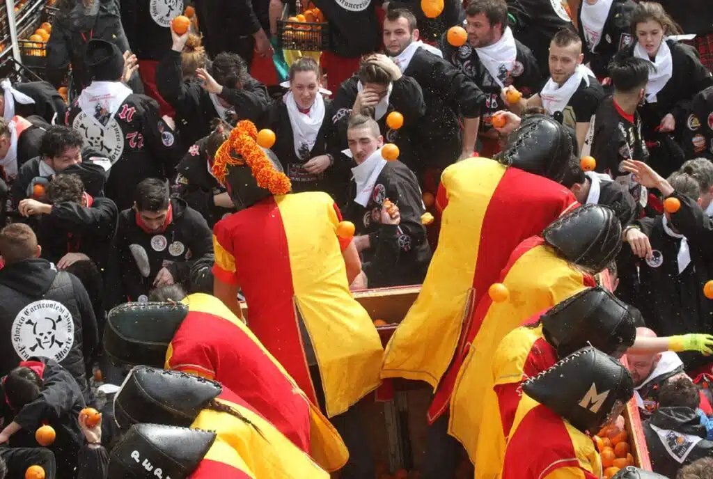 Historic Carnival of Ivrea, Piedmont