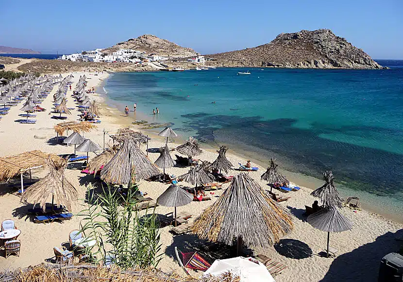 Agia Anna Beach on Mykonos