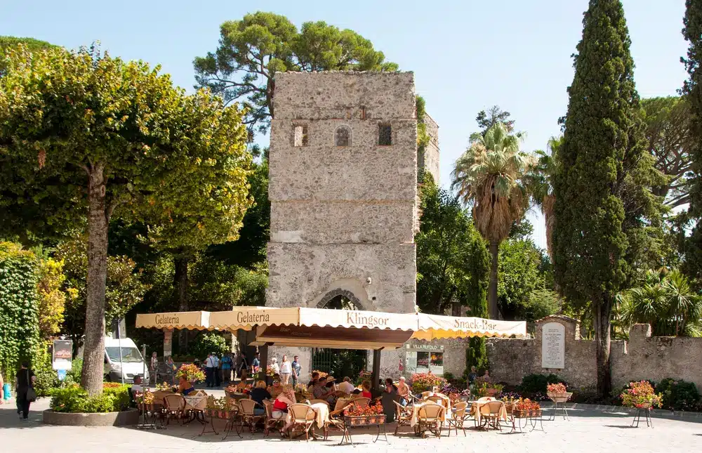 Discover Ravello - Noorish-tower-villa-rufolo-entrance