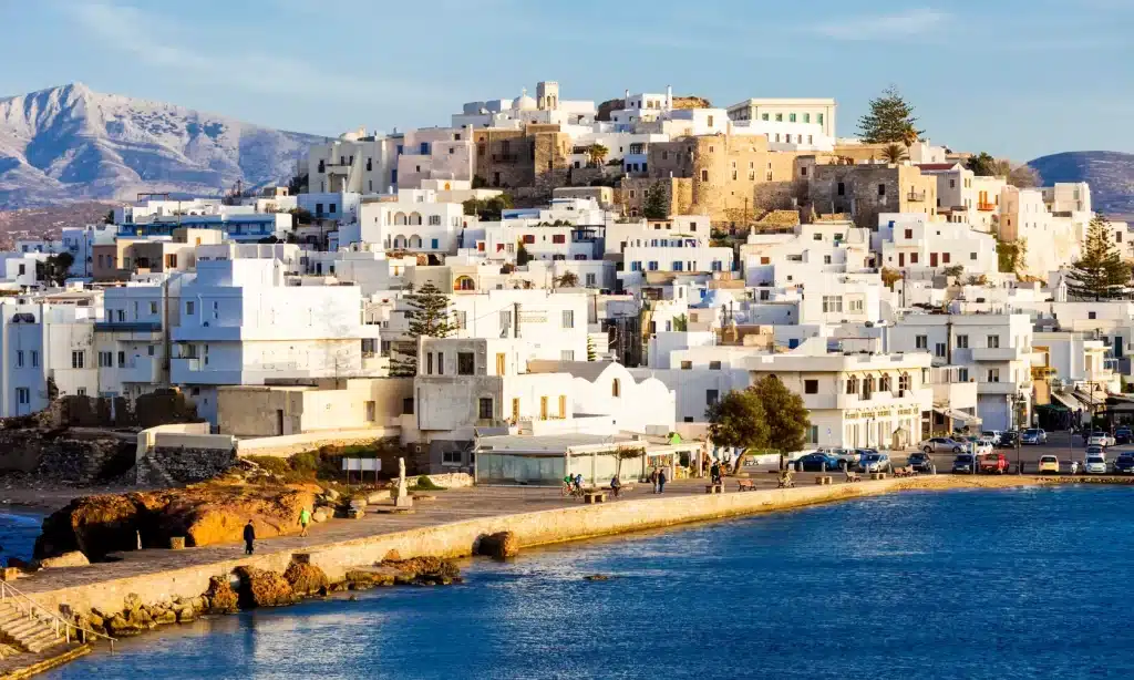 Explore the Naxos town