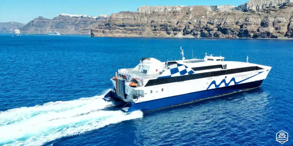 Ferries to Santorini