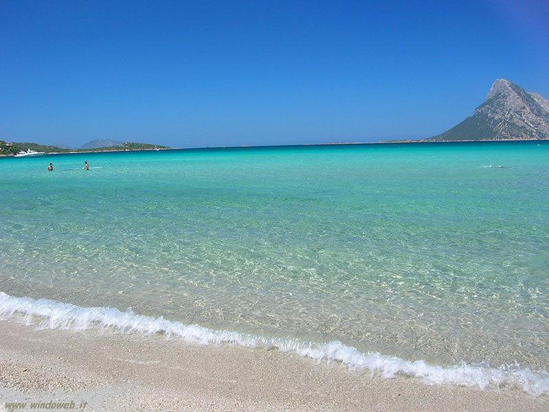 La Cinta Beach in Sardinia