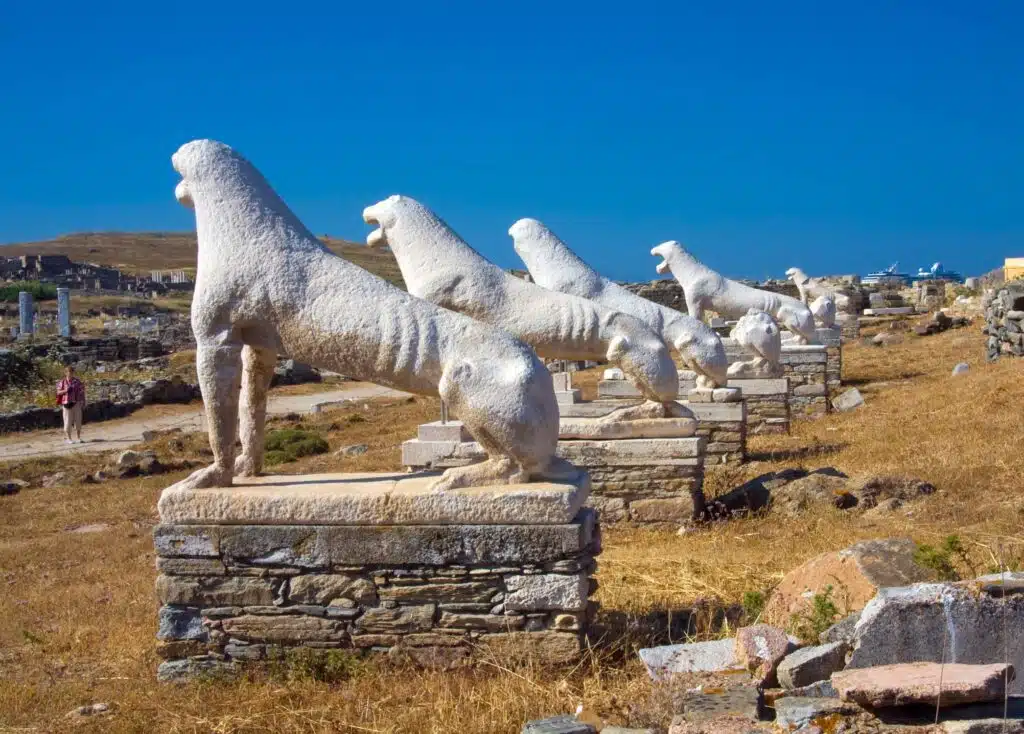 Lions in Delos