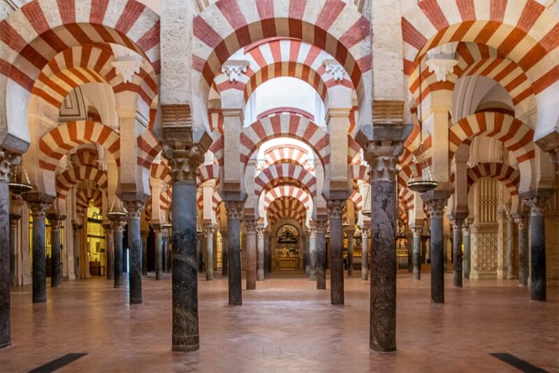 Majestic Mezquita of Cordoba interior