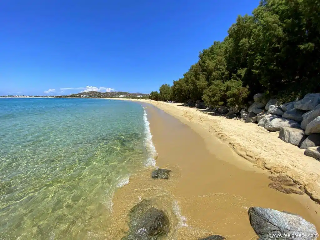 Orkos Beach on Naxos