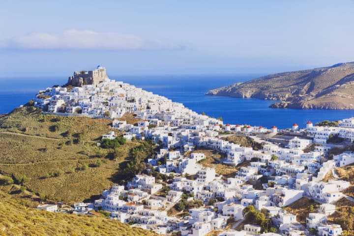 View of Astypalaia island, Greece