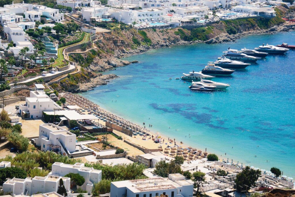 Psarou Beach Mykonos