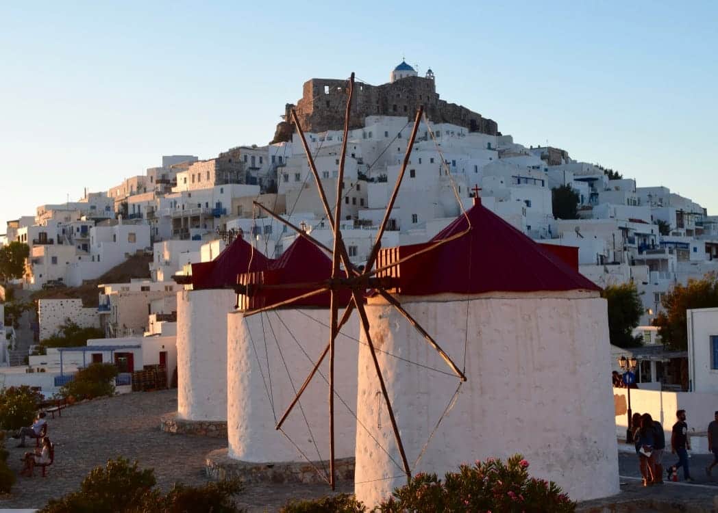 The Windmills in Chora Astypalaia