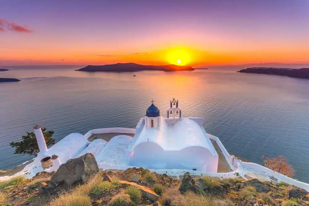 Theoskepasti chapel on Santorini