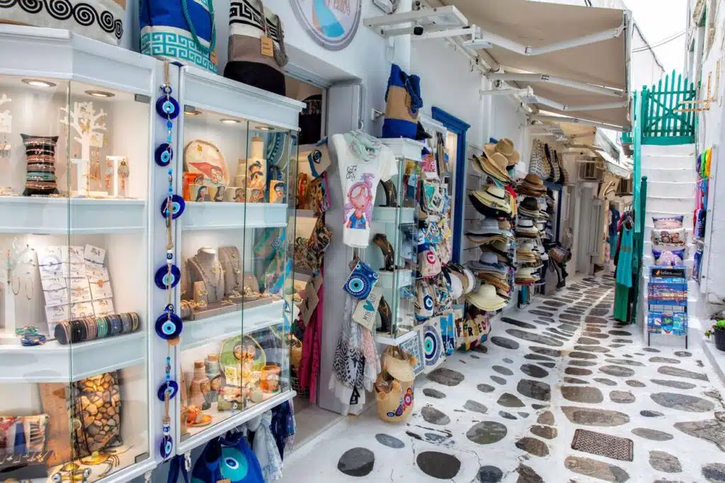 Why should you go to Mykonos Island - Shopping in Mykonos