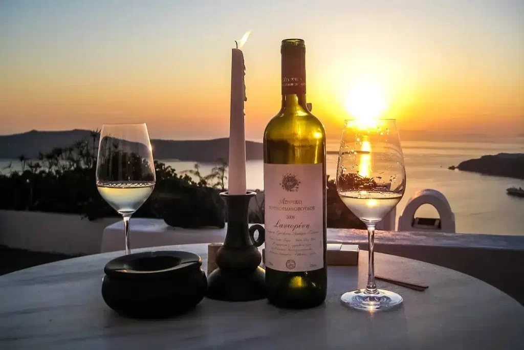 Best Santorini wines