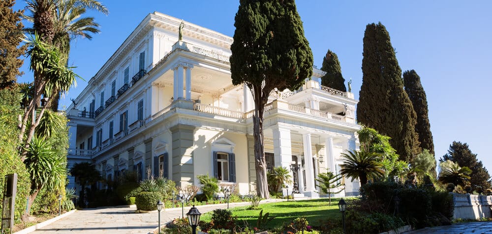 Must-see Corfu attractions -Achillion-Palace