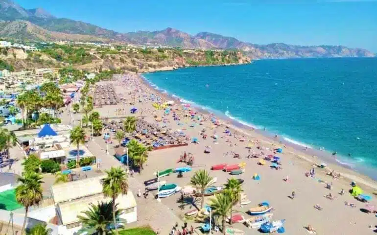 Visit Nerja - Burriana beach