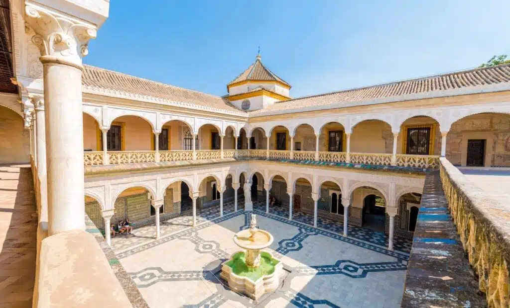 La Casa de Pilatos en Sevilla, Andalucía.