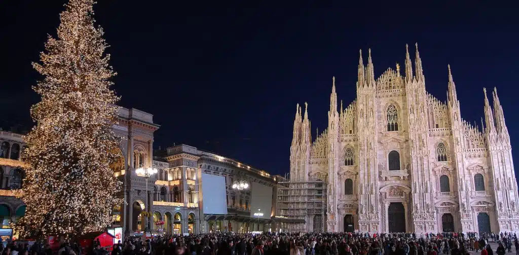 Christmas in Milan Italy