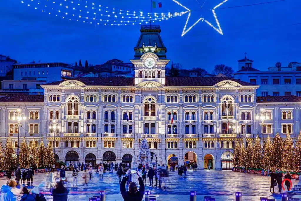 Christmas in Trieste Italy