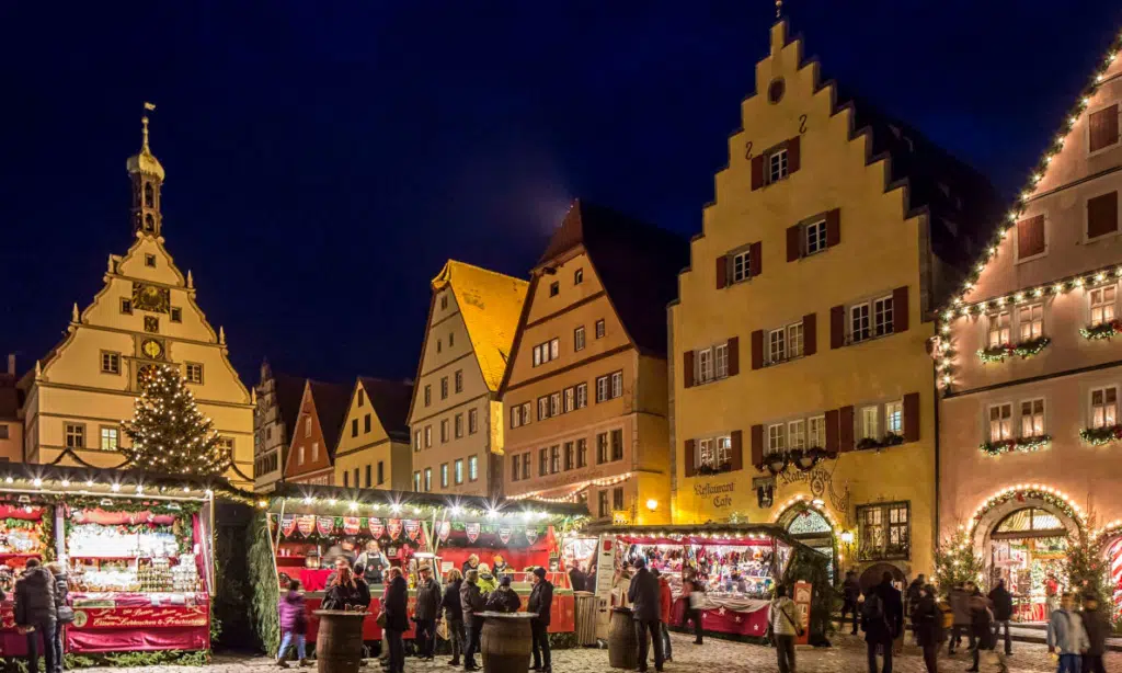 Rothenburg ob der Tauber Christmas Market - Copyright - Rothenburg Tourismus Service W Pfitzinger