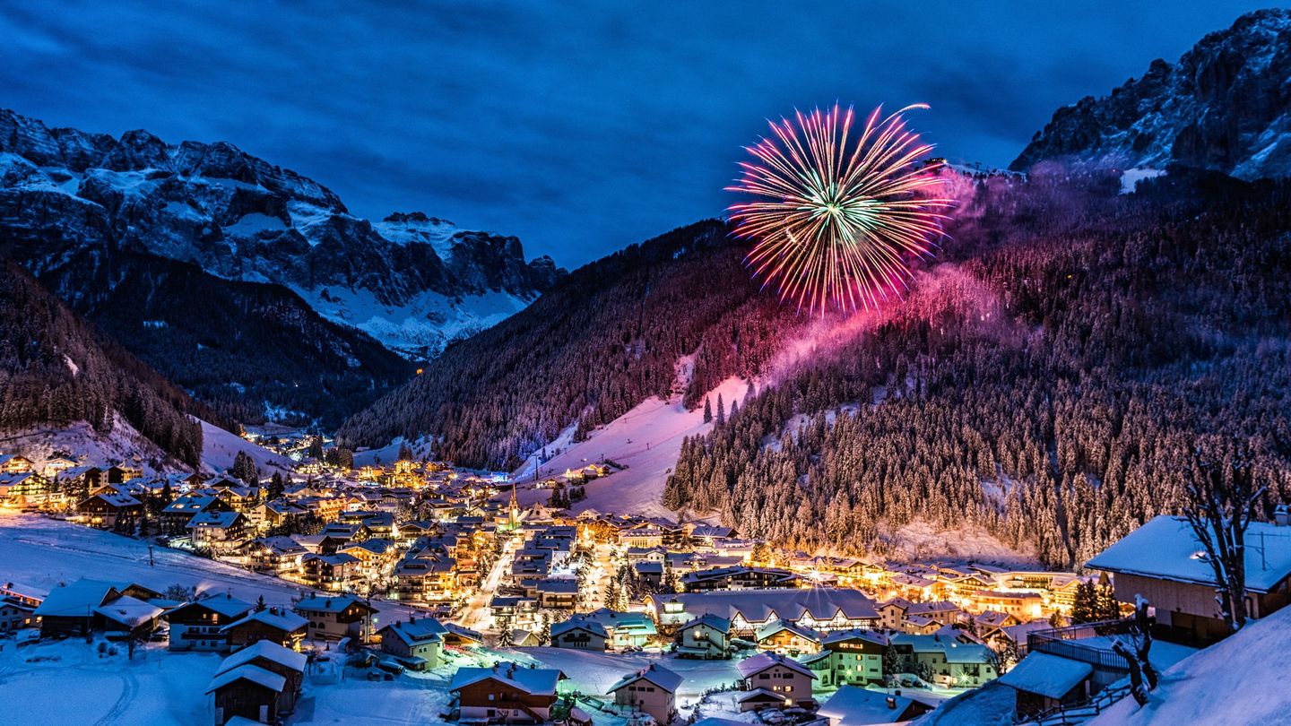 Val Gardena, Italy - One of the finest ski resorts in Europe