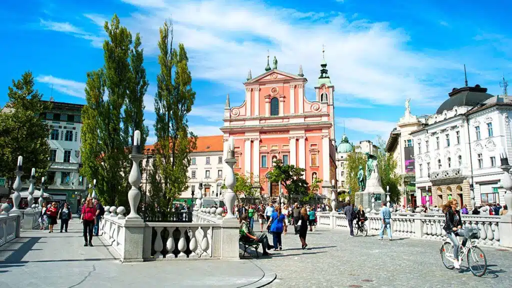 Ljubljana Preseren Square