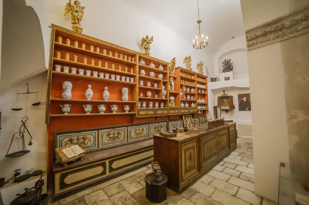 Old Franciscan pharmacy in Dubrovnik