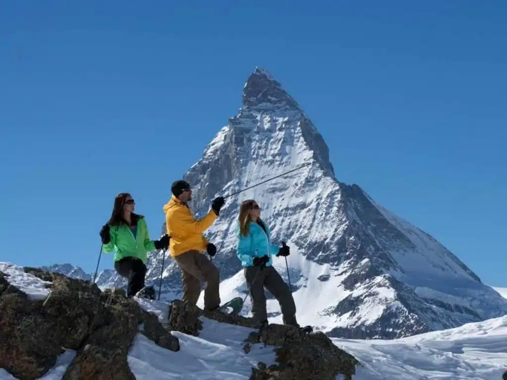 Our Zermatt Guide - Snowshoeing