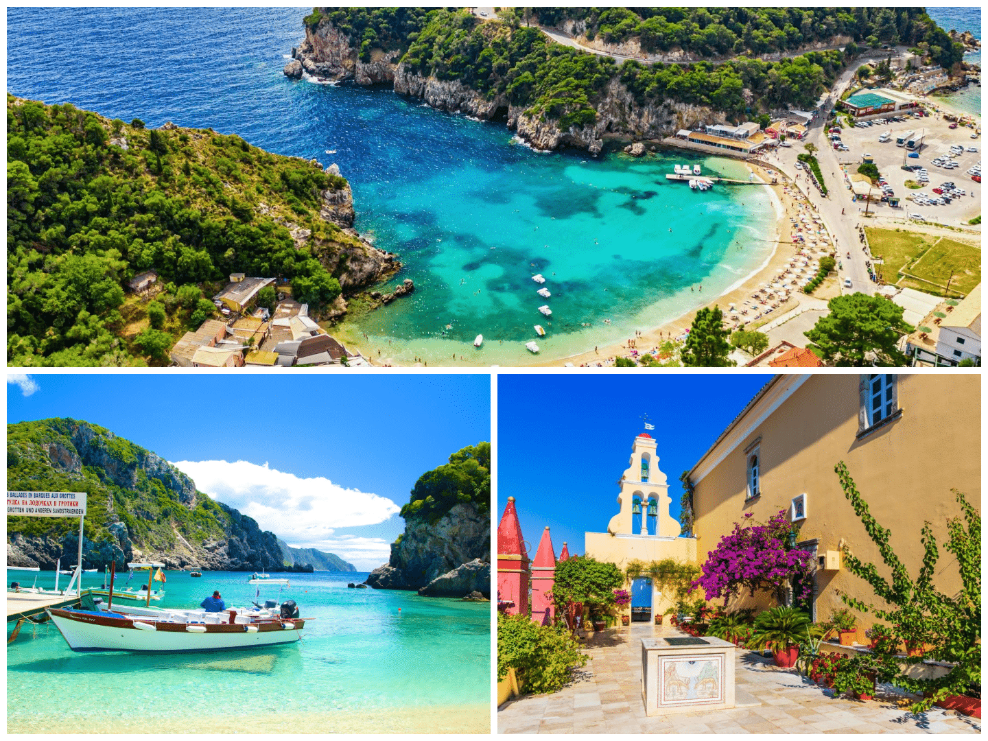 Paleokastritsa in Corfu