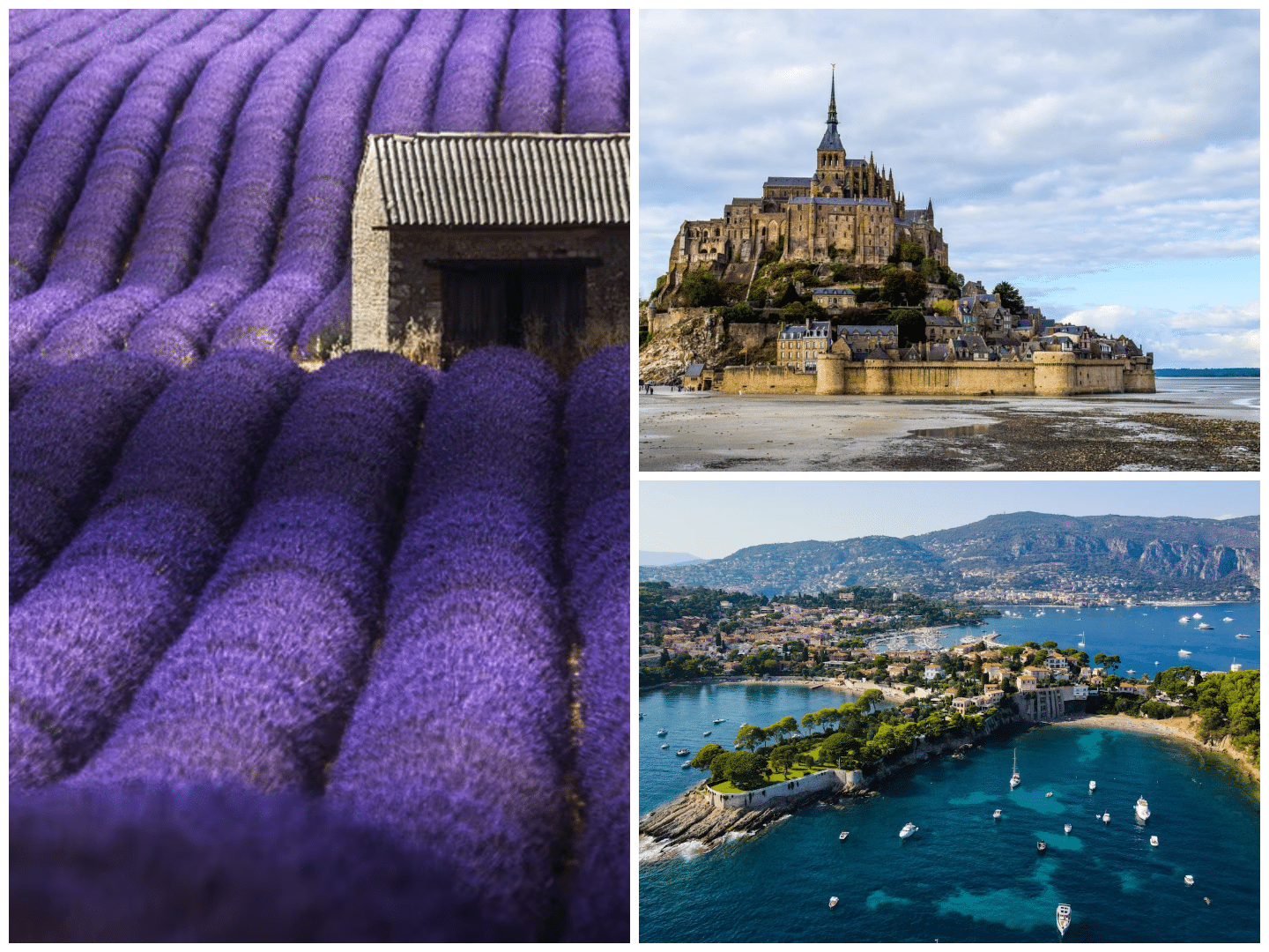 Popular regions in France