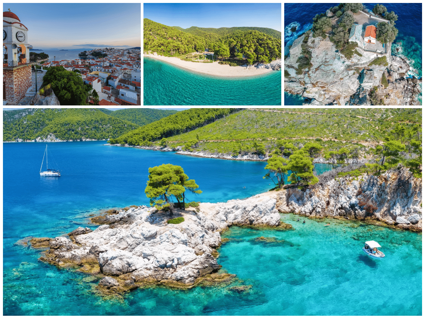 Mamma mia movie scenes on Skopelos and Skiathos