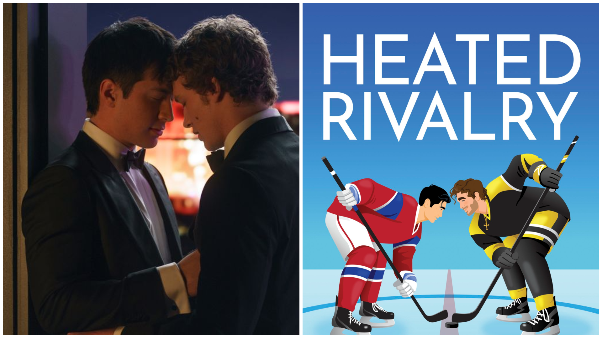 Heated Rivalry TV series and Game Changers novel series by Rachel Reid