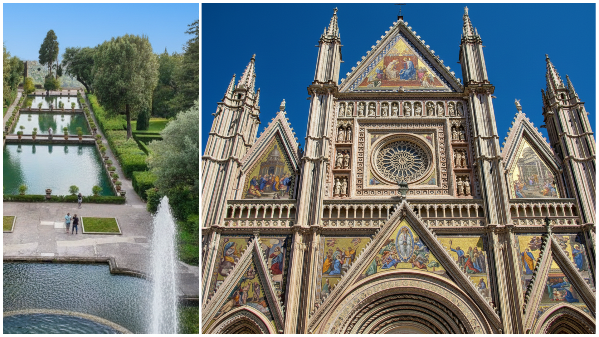 Tivoli and Orvieto - 2 of the best day trips from Rome