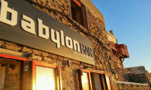 Babylon club, Mykonos town
