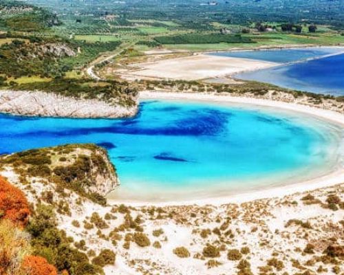 Voidokoilia Beach